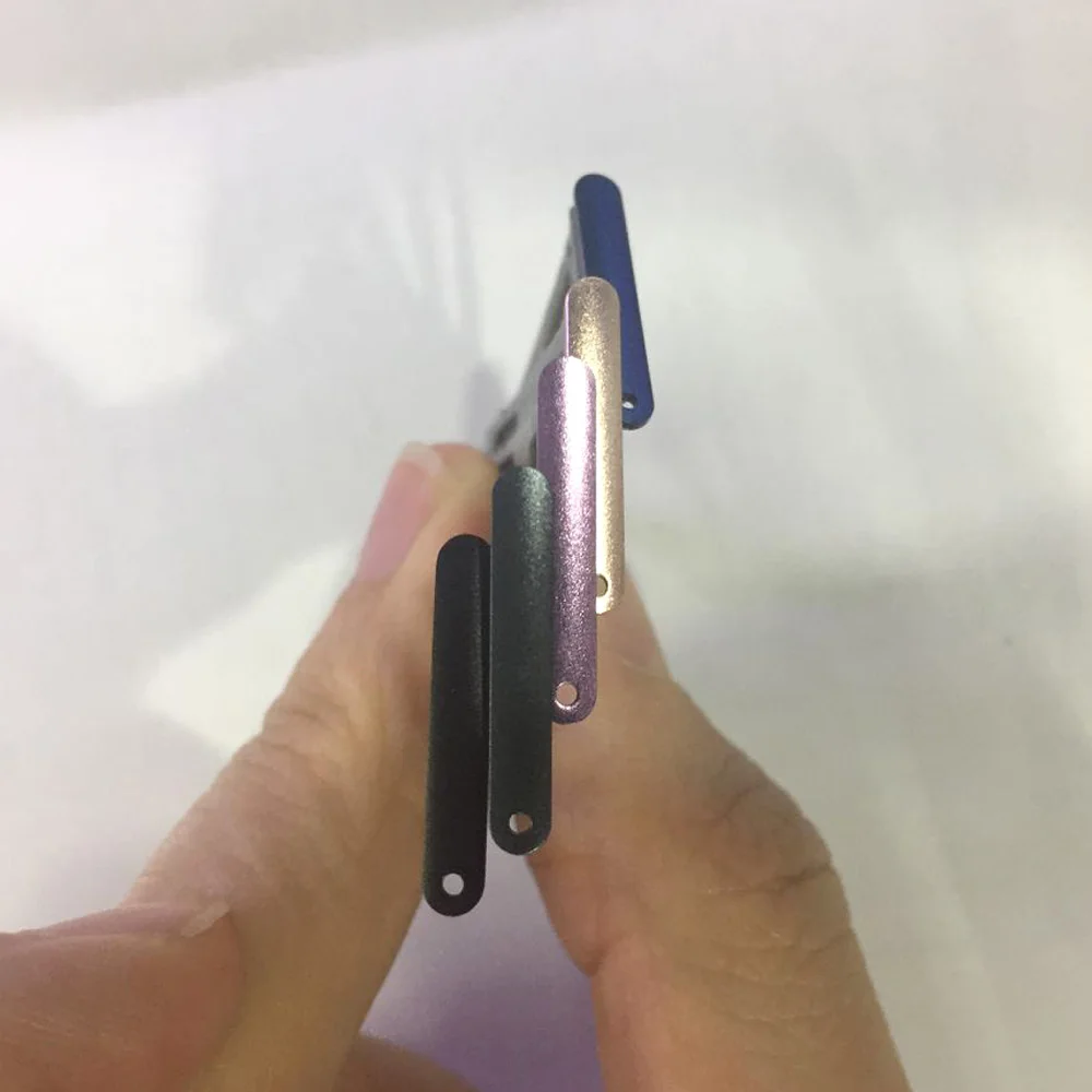Для Samsung Galaxy S9 G960 G960F/S9 Plus G965 G965F держатель для sim-карт Sim SD лоток Запасная часть |