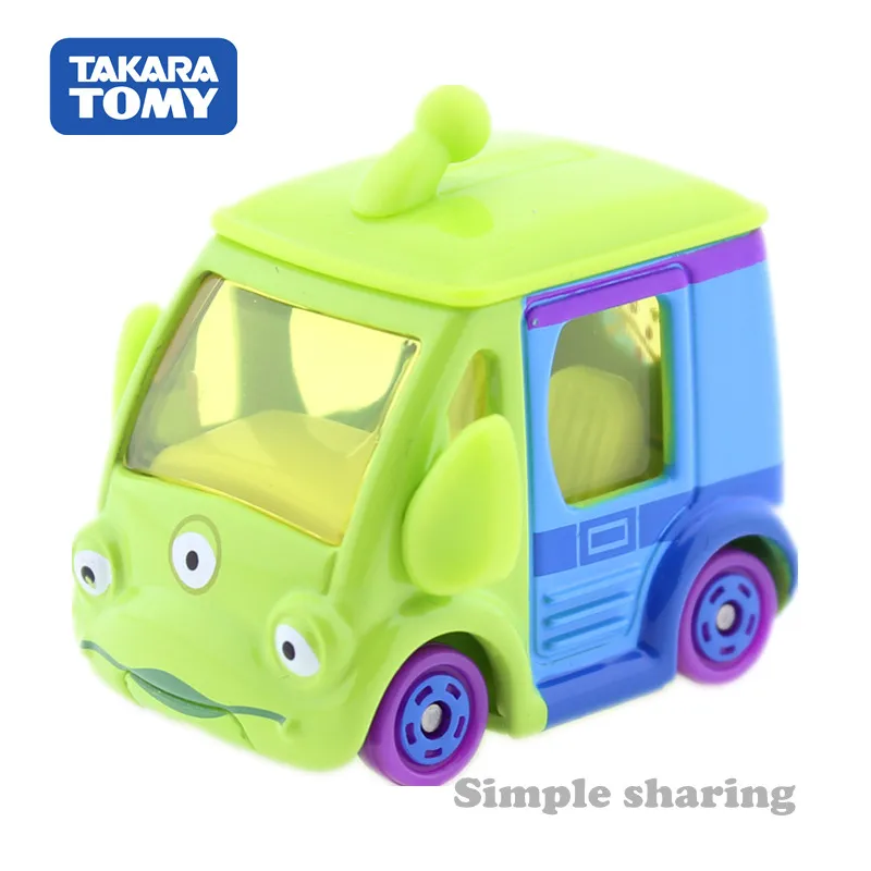 Takara Tomy Disney Motor DM-14 Cubit Alien Tomica литая модель автомобиля История игрушек