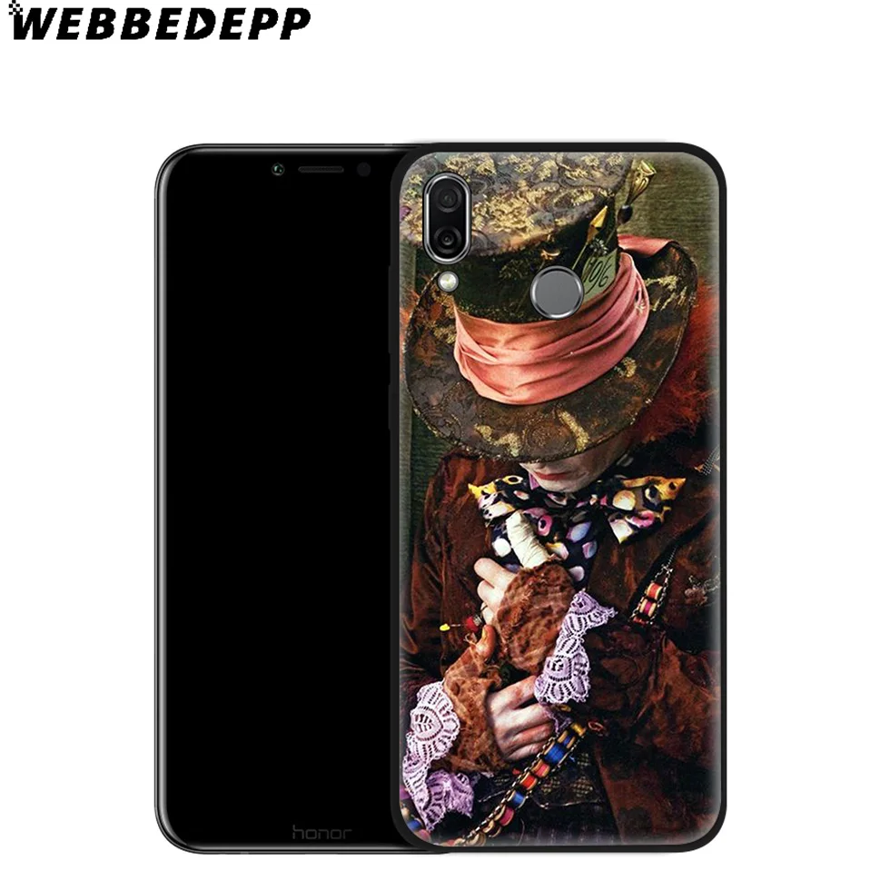 WEBBEDEPP Алиса в стране чудес мягкий чехол для Huawei P8 P9 P10 P20 P30 Lite Pro P Smart Z Plus 2019 Y6 Prime 2018