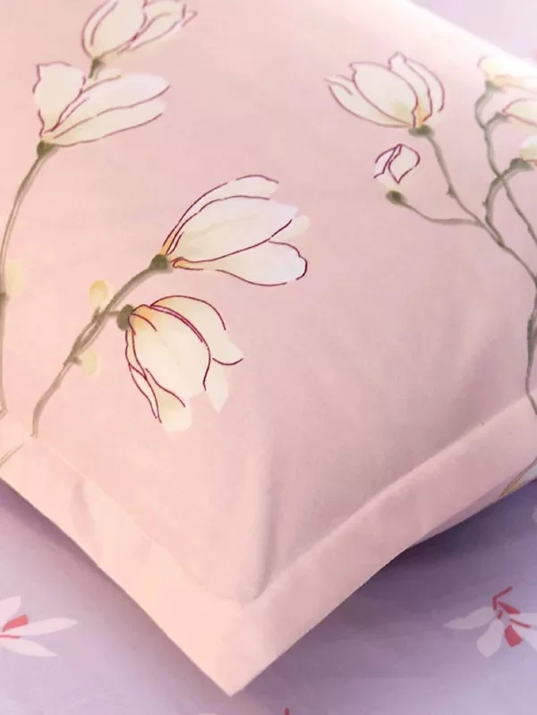 Розовый цветок постельное белье набор пододеяльников для пуховых одеял наборы