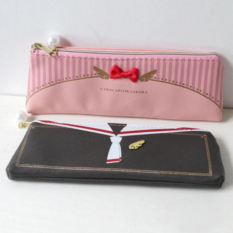 Чехол для карандашей с рисунком из аниме-карты |