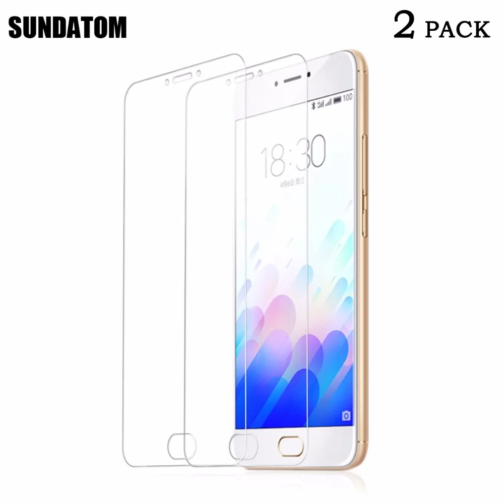 Sundatom Экран MEIZU M3 Примечание 3 Note3 абсолютная новинка! Премиум закаленное Стекло 0 2