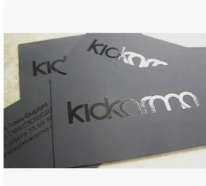 

Художественная бумага с принтом визитных карточек