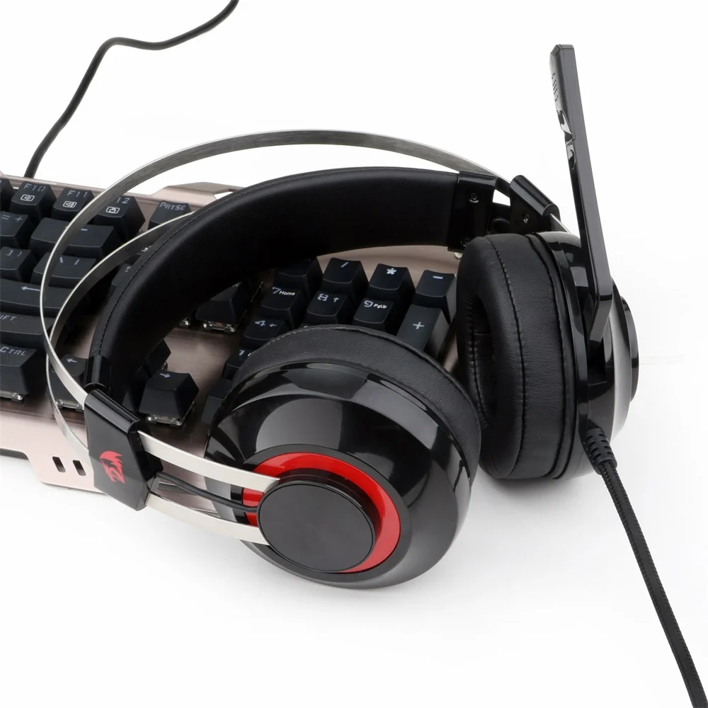 Игровая стереогарнитура Redragon H601 TALOS 7 1 каналов с шумоподавлением и объемным