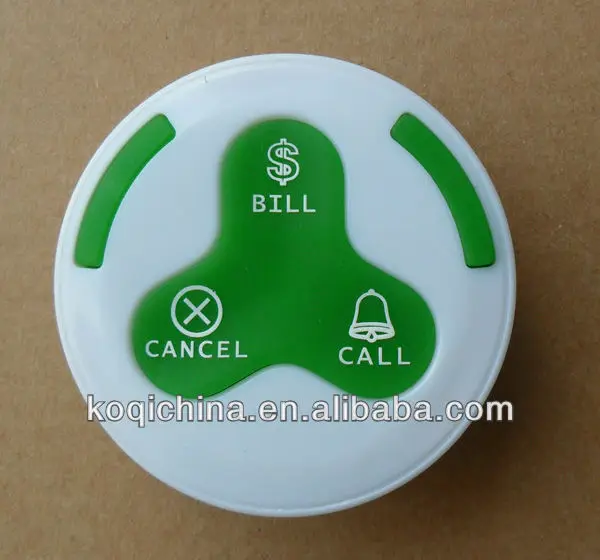 Беспроводная система вызова официанта принадлежности для ресторанов и отелей