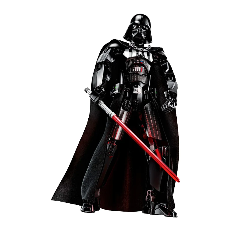 Darth Vader II Звездные войны сборная фигура строительный блок Штурмовик Дарт Вейдер Kylo Ren Chewbacca Boba Jango Фетт фигурка игрушка для детей - Цвет: Darth Vader II