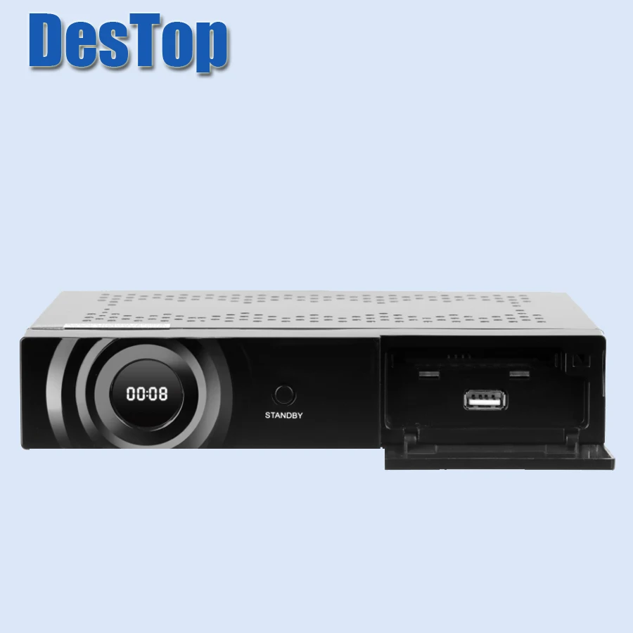 Новые MEELO TURBO DVB-S2/C/T2 linux Спутниковый ресивер ip-телевидения 7-сегментный 4 знака после запятой дисплейный процессор BCM 73625 DHL 2 шт./лот