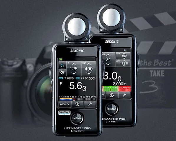 Фотоаппаратура актинометр кожаная SEKONIC L-478D метр беспроводной сенсорный экран