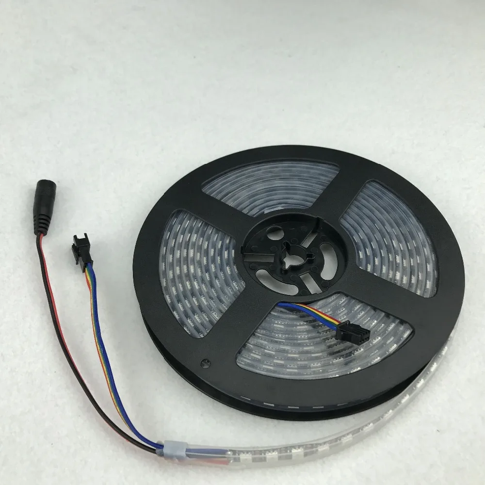 Полноцветная Адресуемая Светодиодная лента RGB 5050 GS8208 (похожая на WS2811 WS2813)DC12 в 90