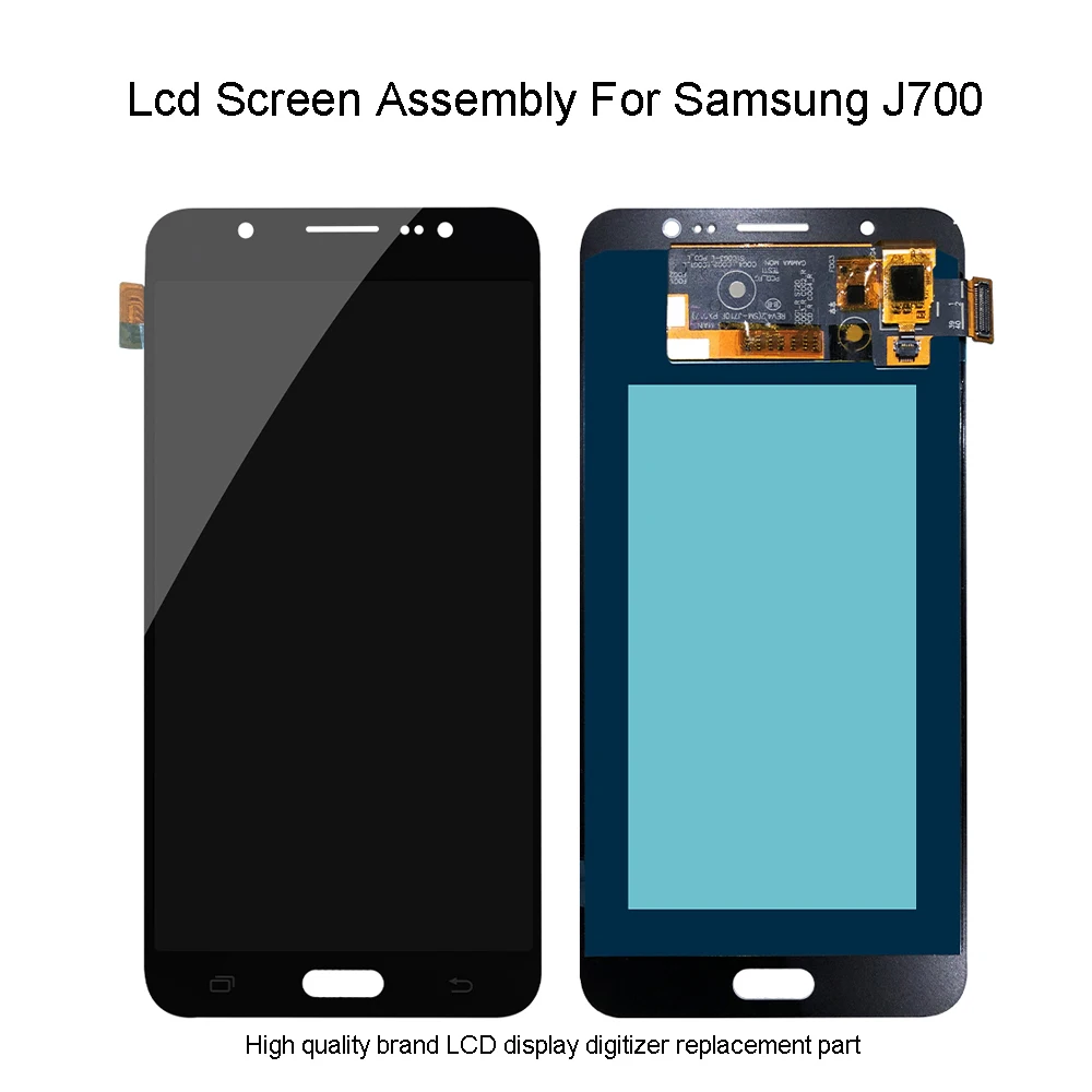 J700 AMOLED для samsung Galaxy J7 2015 ЖК дисплей с сенсорным экраном дигитайзер J700F J700M J700H