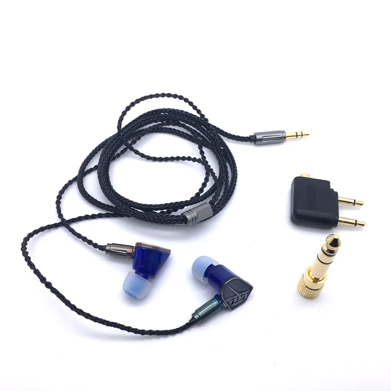2018 New CTZ Kodo In Ear Earphone Dynamic and Balanced Armature 2 Units Hybrid Driver HIFI MMCX Interface Connector Headphones |