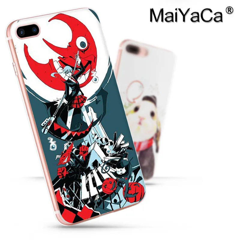 Модный чехол для мобильного телефона MaiYaCa Soul Eater с головой аниме iphone SE 2020 11 pro 8 7 66S