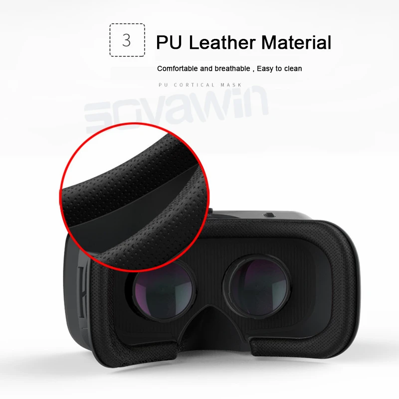 VR Shinecon 6,0 Улучшенный Google Cardboard Виртуальная реальность 3D очки гарнитура Крепление на голову для 4,7-6 'телефон+ Bluetooth геймпад