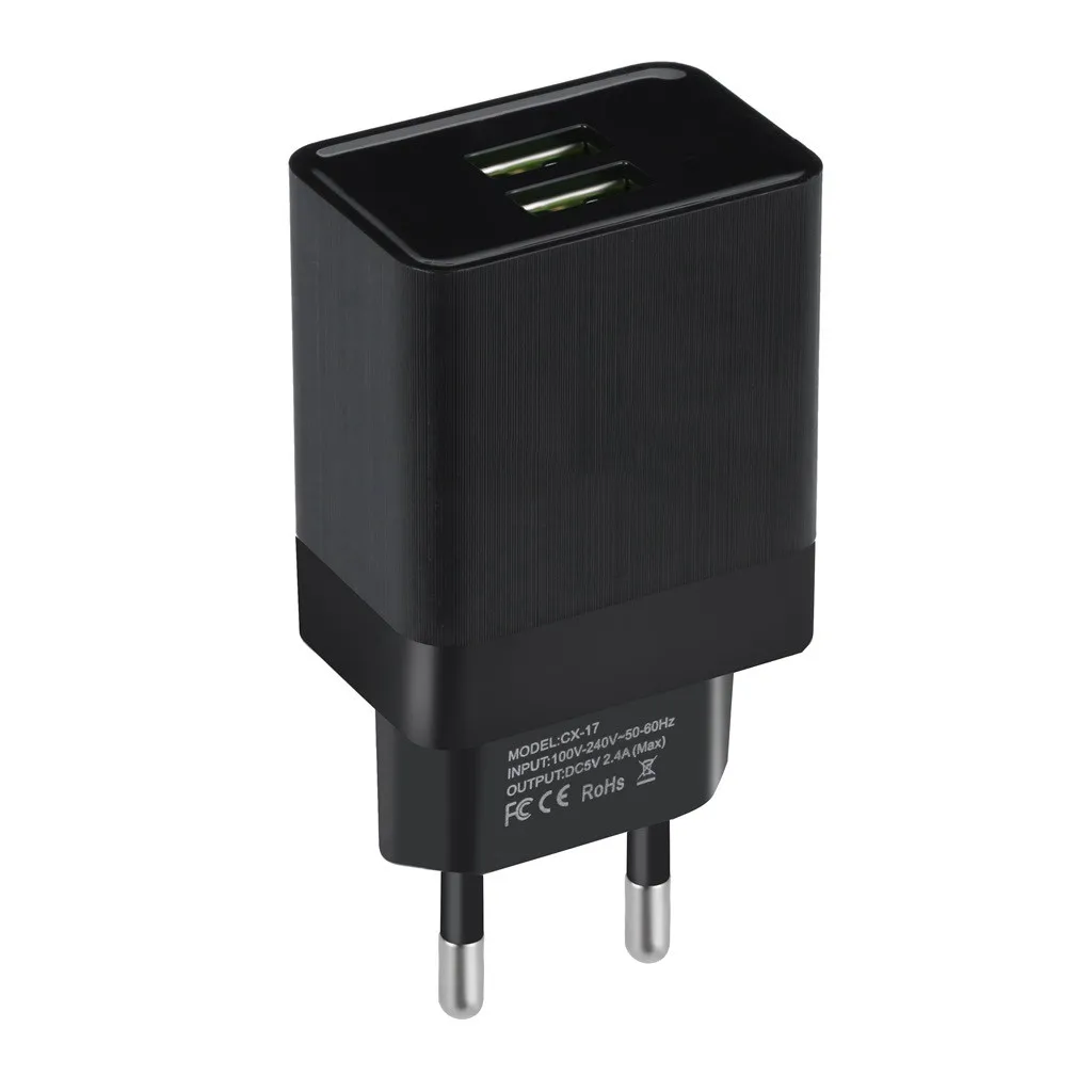 USB3.0 2.4A зарядное устройство для путешествий дома AC к телефону USB настенное EU