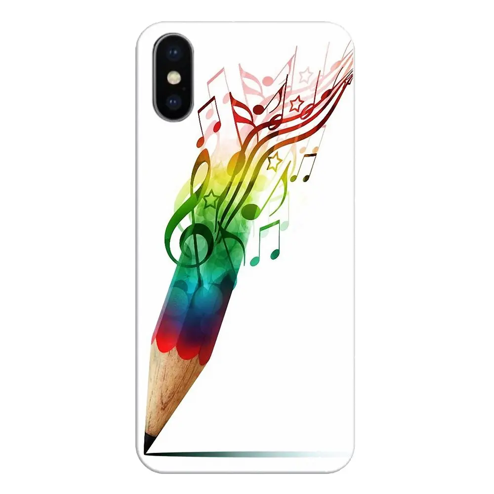 music is my life Art Pattern Print For LG G7 Q6 Q7 Q8 Q9 V30 X Power 2 3 OnePlus 3T 5T 6T Soft Transparent Shell Covers |