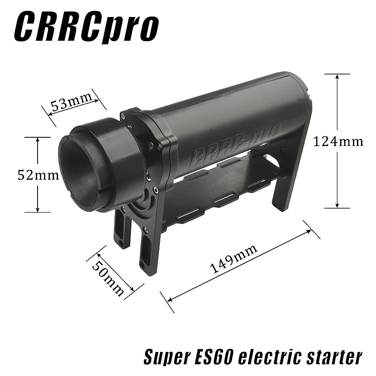 Электрический стартер CRRCpro ES60 с разъемом XT60 для бензина 15CC-62CC/самолет нитро