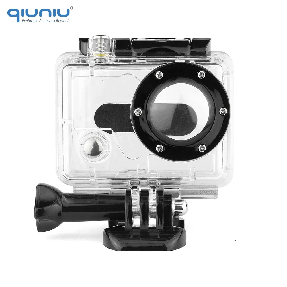 Чехол QIUNIU с боковым открытием защитный чехол футляр со скелетом для GoPro Hero 2 Hero2