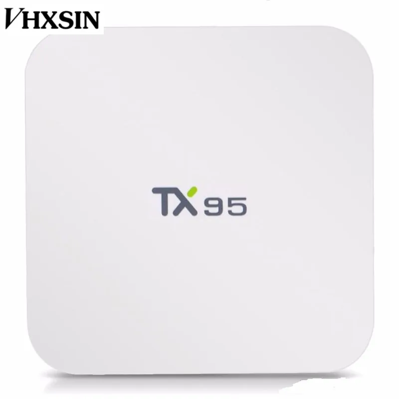 VHXSIN 10 шт./лот TX95 2 ГБ 16 Android 7 1 ТВ приставка Amlogic S905W четырехъядерный 4G/5 8 ГГц двойной
