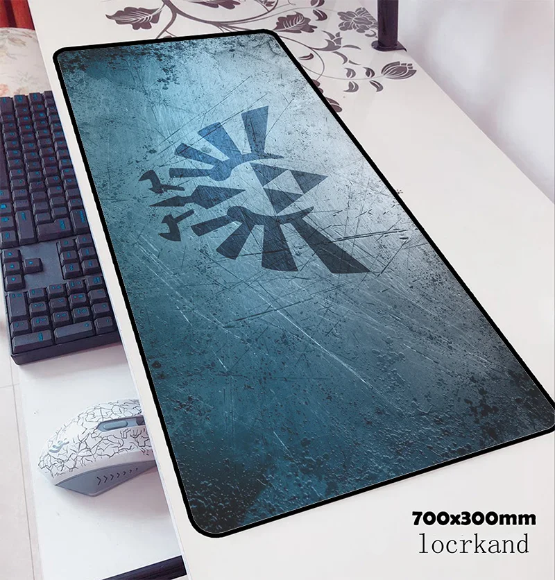 Zelda Коврик для мыши 70x30 см игровой коврик Аниме Высокое качество офисный notbook
