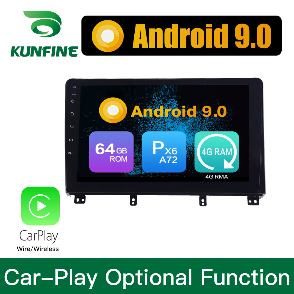 Android 9 0 Ram 4G Rom 64G PX6 Cortex A72 автомобильный DVD GPS мультимедийный плеер стерео для Peugeot 3008