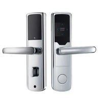 electronic rfid card door lock with key electric lock for home hotel apartment office smart entry lk1008ebs