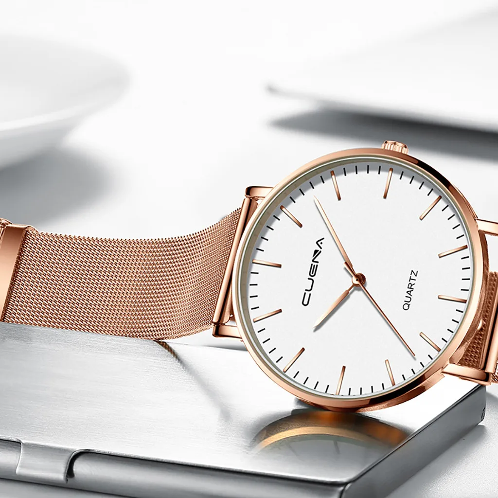 Luxury Watches Quartz Watch Stainless Steel Dial Casual Bracele mens watches top brand luxury 2019 | Наручные часы