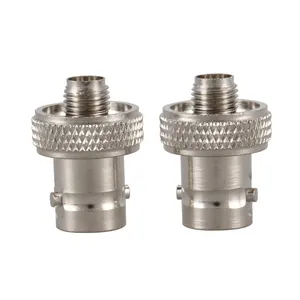 Переходник SMA Female на BNC Female для двухсторонней радиосвязи BaoFeng UV-5R FD-880, 2 шт.