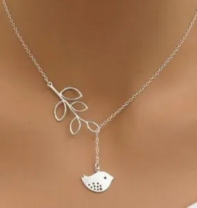 

N175 Simple new Fashion silver plated Simple hollow lucky Infinity 8 Geometric bird cross pendant Necklace for Women