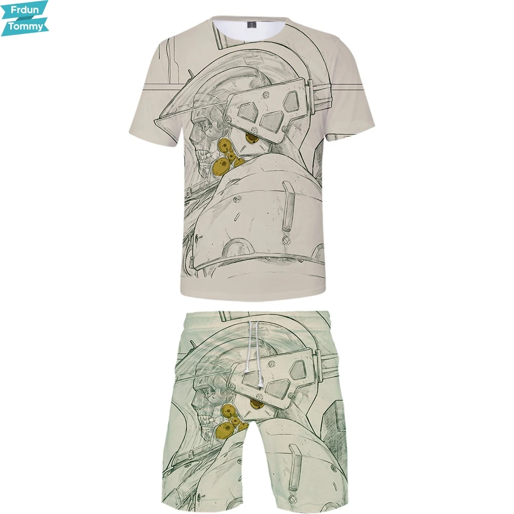 

Death Stranding 3D Printed Two Piece Set Trendy Summer T-shirts+Casual Shorts 2019 Hot Sale Trendy Streetwear Clothes