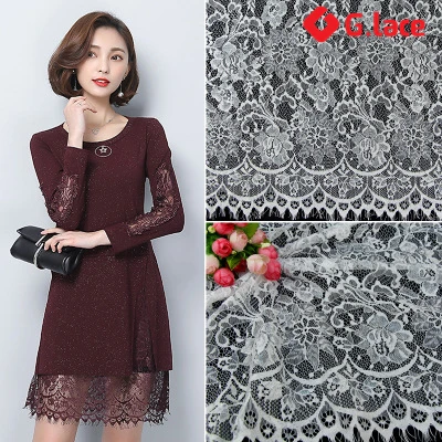 

GLACE 9 м/лот Wide53CM ресницы сетка с кружевной отделкой кружевная одежда кружевное свадебное платье аксессуары ленты украшения TX069