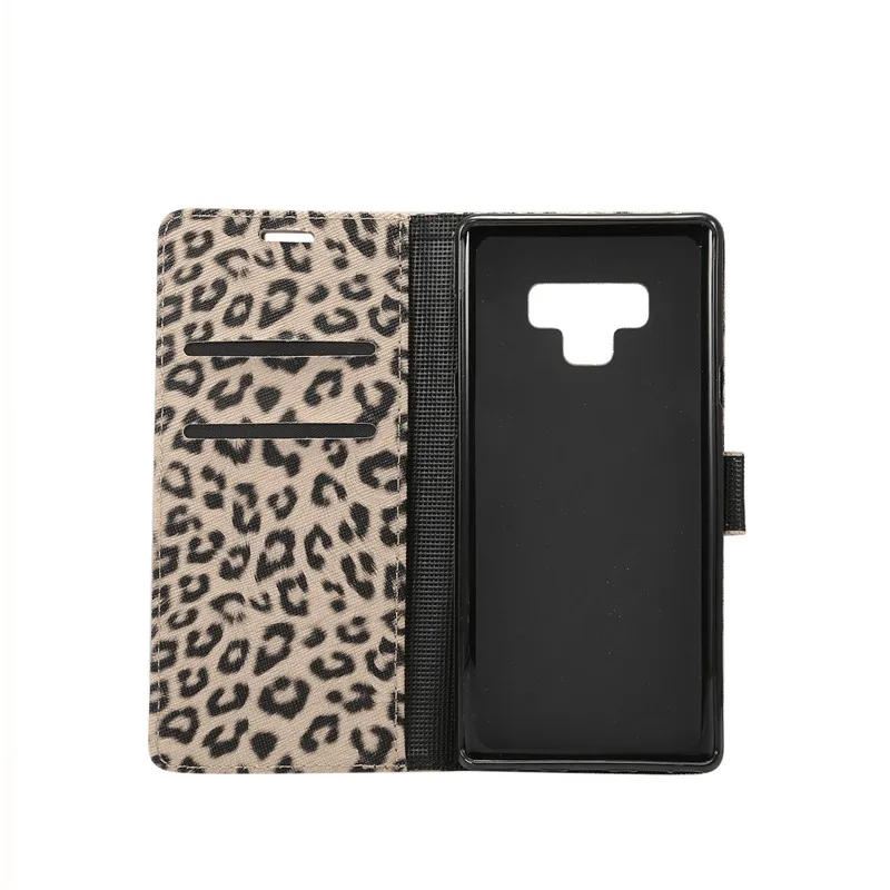Leather Case For Samsung Galaxy Note 9 S9 S9+ Cover For Samsung S8+ NOTE 8 S5 S6 S7 Edge Card Holder Wallet Flip Stand Coque