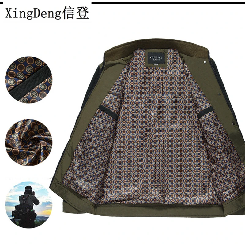 XingDeng хлопковая бандажная куртка плотная одежда теплая Повседневная модная