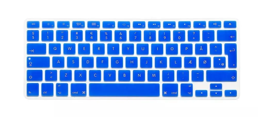 Для Mac MacBook Pro Air Retina 13 15 17 чехол для клавиатуры из датского британского