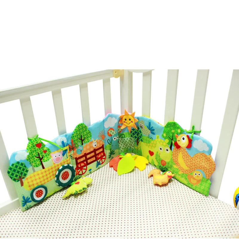 Baby Multifunctional Bed Around &amp Cloth Books With Farm Animal Model Lovely Toys For | Игрушки и хобби