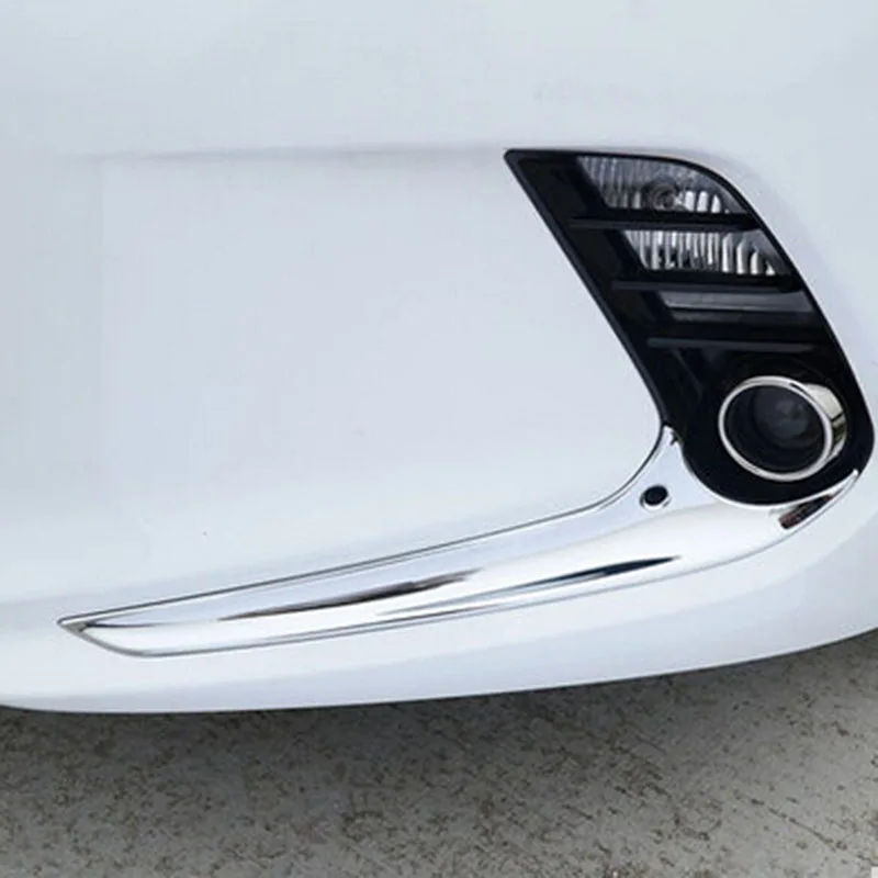 

Car ABS Front Fog Lamp Light Cover Trim For Elantra Avante 2016