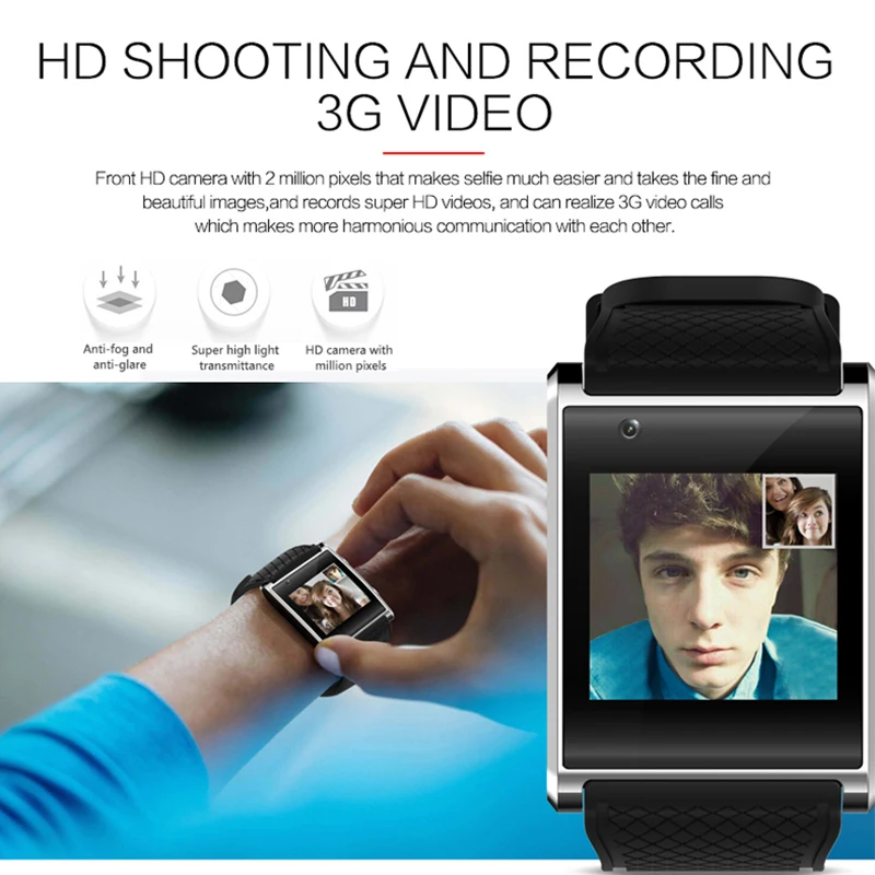 KINYO умные часы для мужчин 3g SOS Smartwatch Android фитнес трекер gps навигация Смарт наручные
