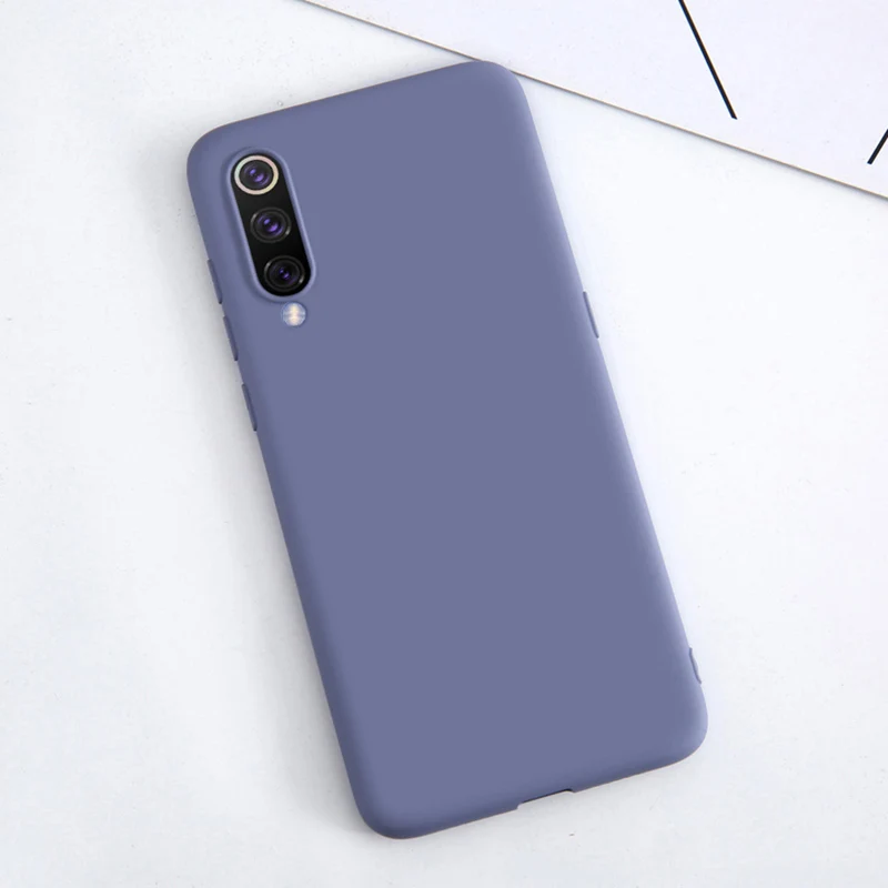 Для samsung Galaxy A50 случае Жидкая силиконовая резина Мягкая обложка для A30