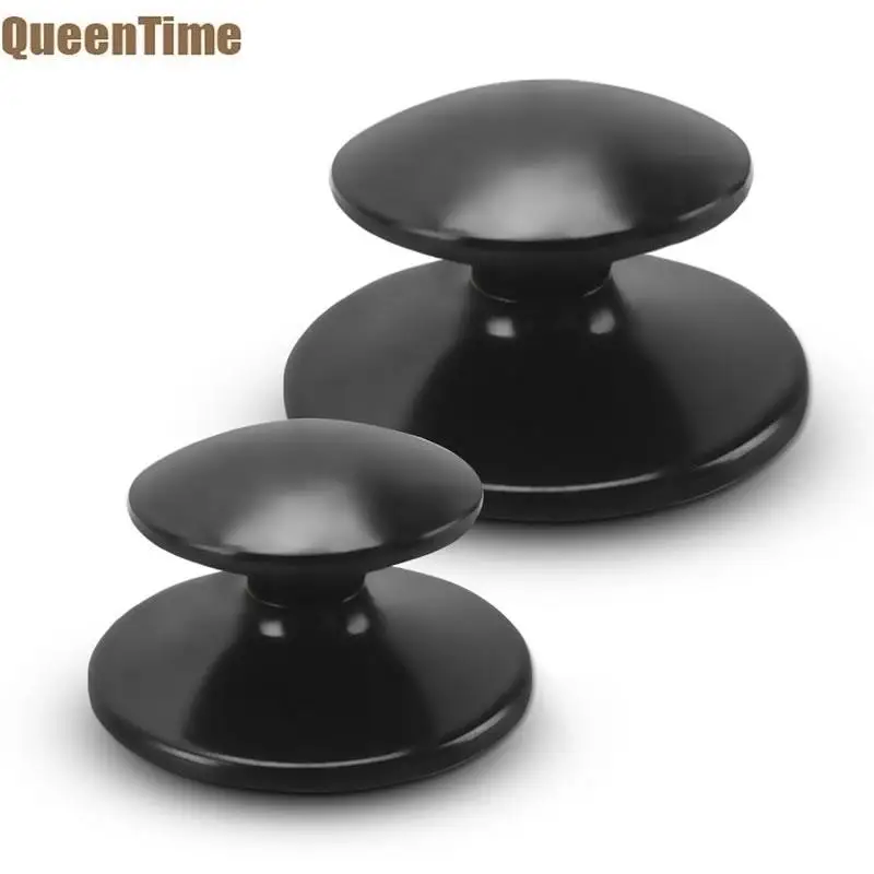 Ручка для крышки кастрюли QueenTime 2 шт. кухонная сменная ручка Черная крышка