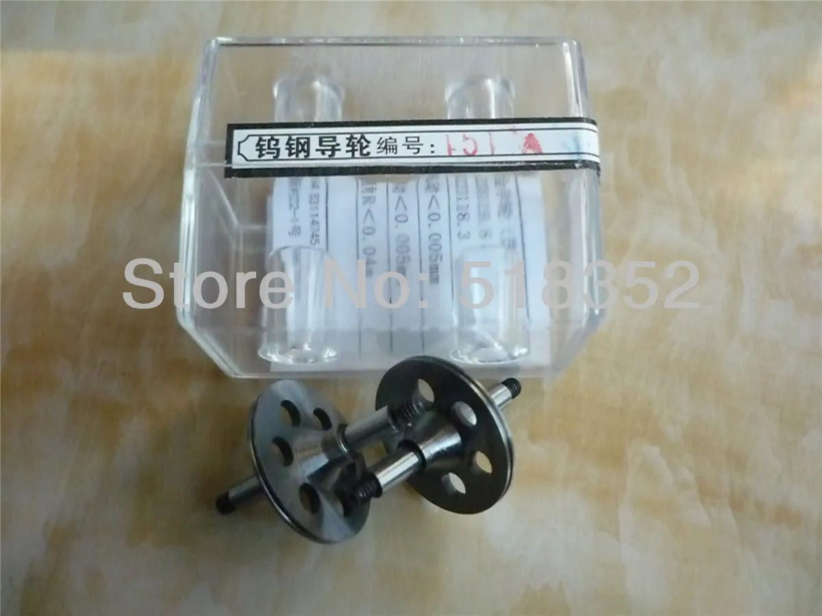 Guangming 151A OD30mmx L45mm Высокая точность Вольфрамовая сталь направляющее колесо (шкив)