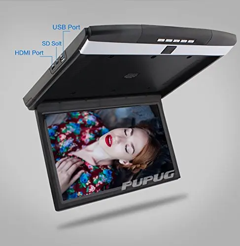 Видеоплеер на крышу автомобиля дисплей откидной вниз монитор плеер подвесной