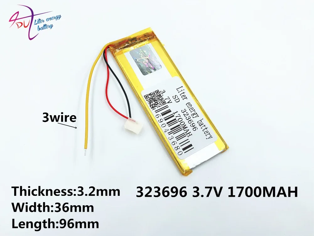 3 линии литровая энергетическая батарея RNEW 323696 XWD 323696P 323694 7 V 1700MAH li Lion для china clone MTK