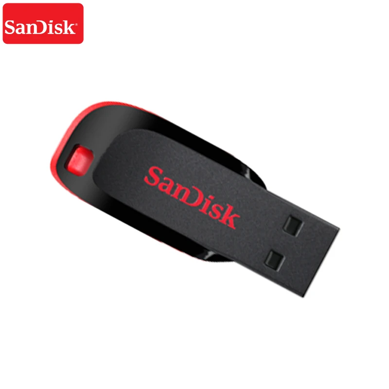 100% карта памяти Micro SD Cruzer Blade CZ50 флеш диск USB 2 0 32 GB/64 GB 128G 16 флэш накопители