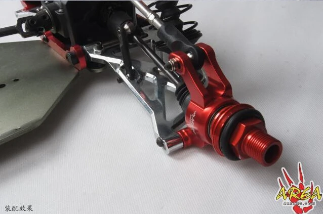Площадь rc CNC сплав задние ступицы колеса подшипник несущей увеличить версия для