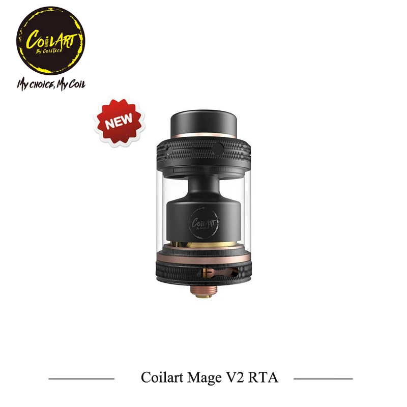 Новое поступление оригинальный coilart Mage RTA V2 обновление электронных сигарет танк 3