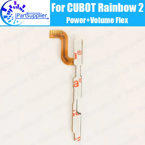 CUBOT Rainbow 2 боковые кнопки гибкий кабель 100% оригинальный источник питания + кнопка