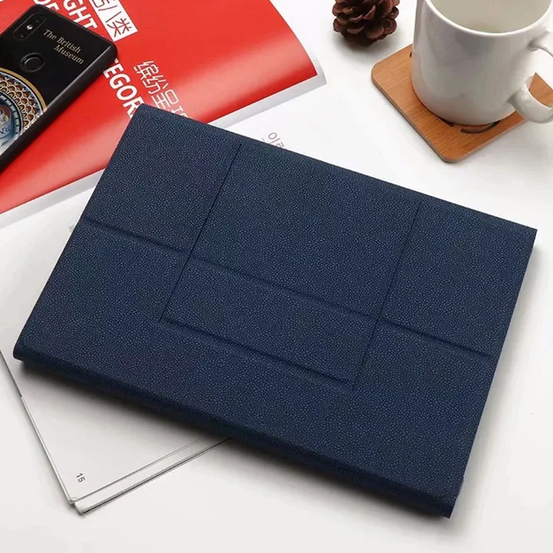 Синий С Беспроводная клавиатура Bluetooth Бизнес чехол для планшета Apple iPad Pro 11 чехол из искусственной кожи чехол-накладка защитный чехол K01 - Цвет: Синий