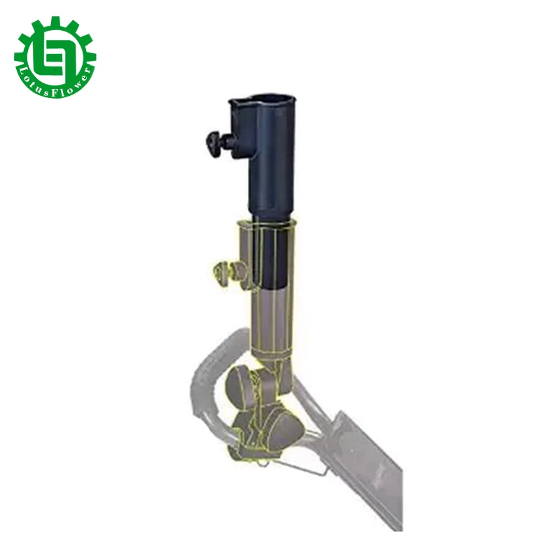 Регулируемая подставка под зонт для гольфа удлиняющая велосипедная тележка