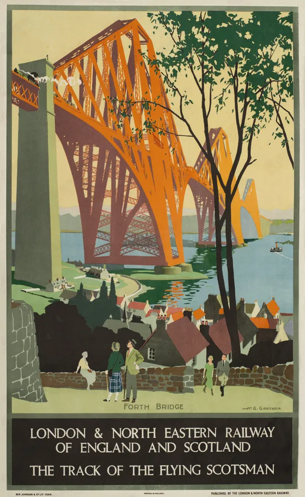 Винтажный декоративный постер гамбургерская линия Америки | Дом и сад