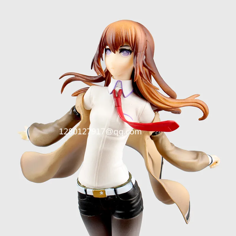 Экшн-фигурка из ПВХ Steins Gate Game Makise Kurisu член лаборатории № 1/8 Коллекционная модель