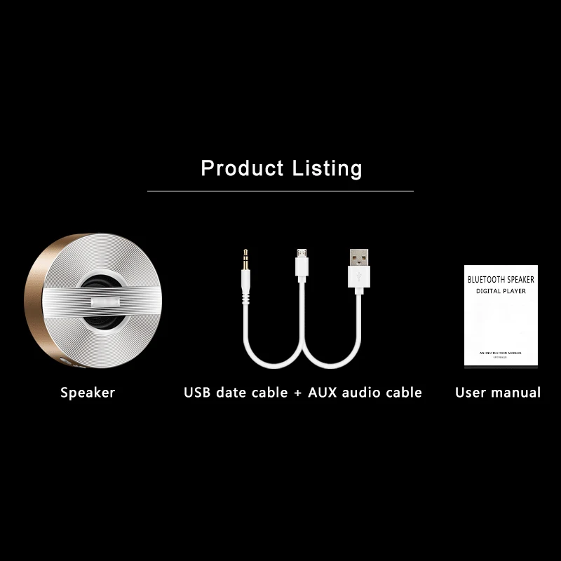 AINGSLIM беспроводной Bluetooth динамик Поддержка TF карты воспроизведения портативный стерео автомобильный сабвуфер Hands-free Звонки для мобильного телефона ПК